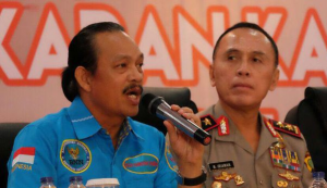 Deputi Pemberantasan BNN Arman Depari bersama Irjen M Iriawan