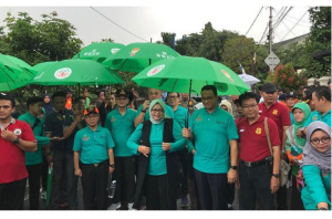 Di hari Peduli Sampah, Gubernur DKI Jakarta Anies Baswedan bertekad mengurangi 30 persen sampah rumah tangga