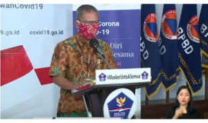 Juru bicara pemerintah untuk penanganan COVID-19 Achmad Yurianto