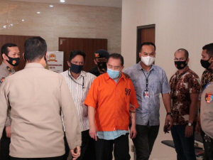 Djoko Tjandra dipindahkan dari Bareskrim Polri ke Lapas Salemba.