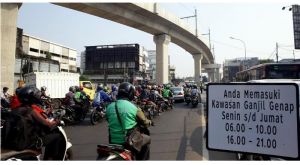 Foto ilustrasi ganjil genap