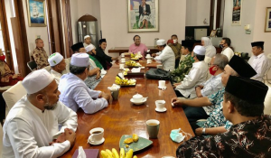 Pertemuan sejumlah tokoh NU dengan Rizal Ramli.