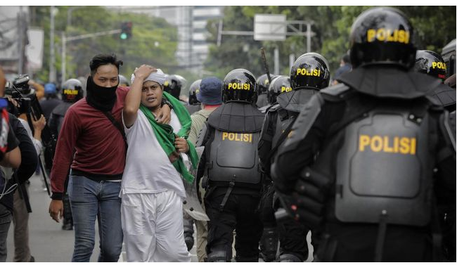 Polisi mengamankan 455 orang dalam aksi 1812 kemarin di Jakarta.