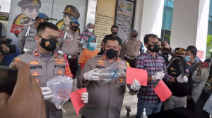 Istri yang bakar suami di Ciputat ditangkap polisi