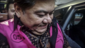 Tersangka kasus korupsi dana PT Asabri sekaligus Presiden Komisaris PT Trada Alam Minera Tbk (TRAM), Heru Hidayat.