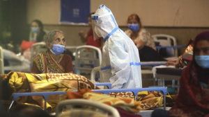 Kasus COVID-19 di India makin ganas