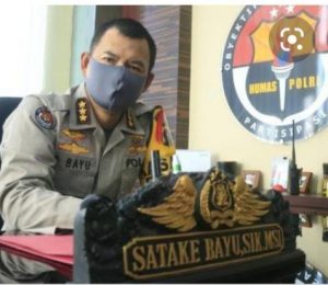 Kepala Bidang (Kabid) Humas Polda Sumatra Barat (Sumbar), Kombes Pol Stefanus Satake Bayu Setianto, SIK. MSI