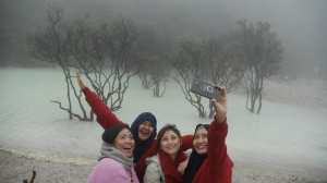 Ilustrasi wisata Ciwidey Bandung ditutup.