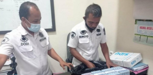 Uang yang berhasil diamankan