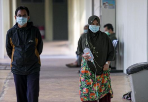 Ilustrasi pasien Covid-19 di Indonesia.