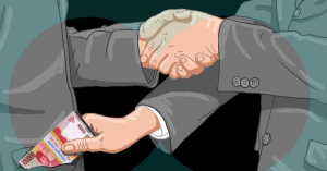 foto ilustrasi korupsi