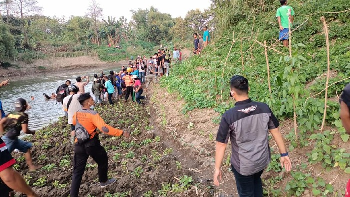 Lokasi pelajar di Ngawi tewas tenggelam/Foto: Istimewa