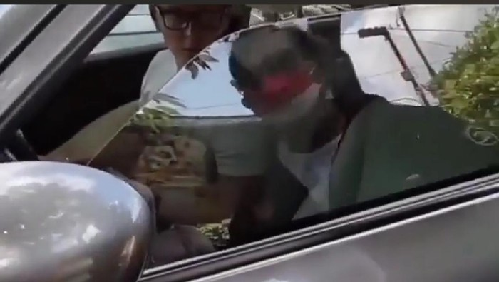 Foto: Viral video WNA diduga mabuk kendarai mobil lawan arus di Bali (tangkapan layar)