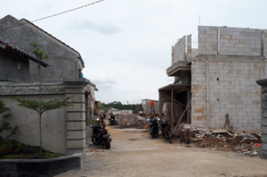 Mini Estet 'Bunga Residence' diduga berdiri tanpa IMB.