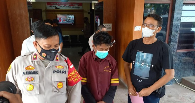 Pelaku pembakar istri di Palembang