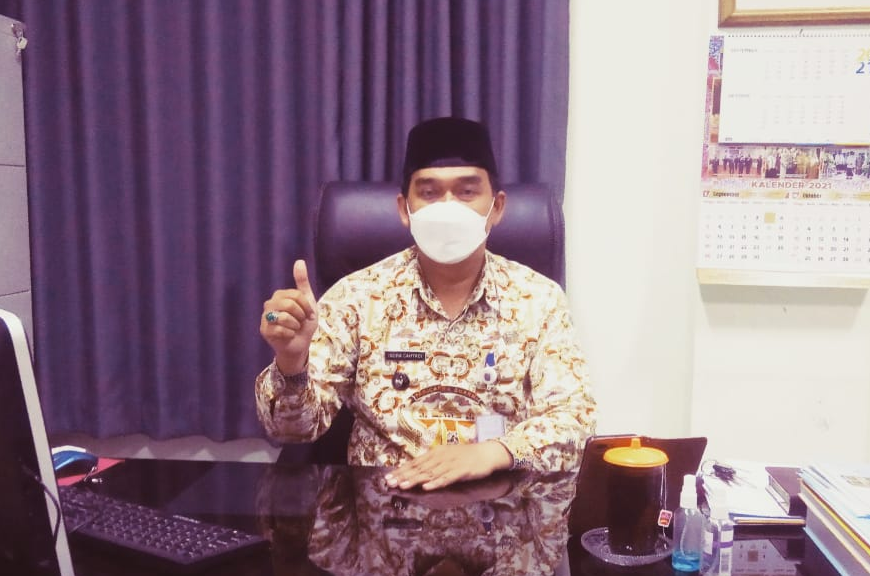 Lurah Kalibaru Indra Cahyadi