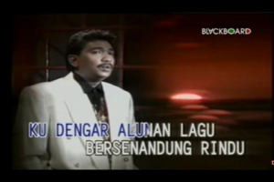 Imam S Arifin dalam video musik lagu Senandung Rembulan.