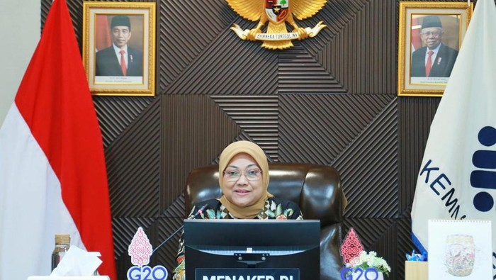 Foto: Kemnaker: Menteri Ketenagakerjaan Ida Fauziyah