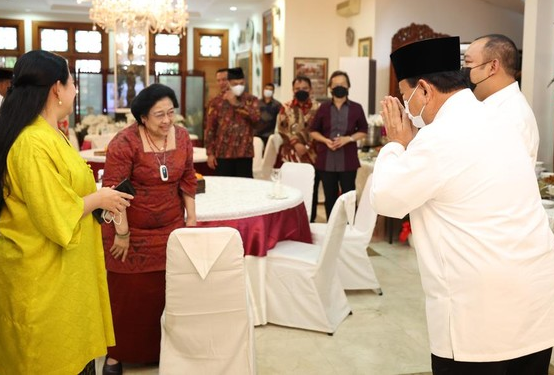 Prabowo Bertemu Megawati Saat Lebaran