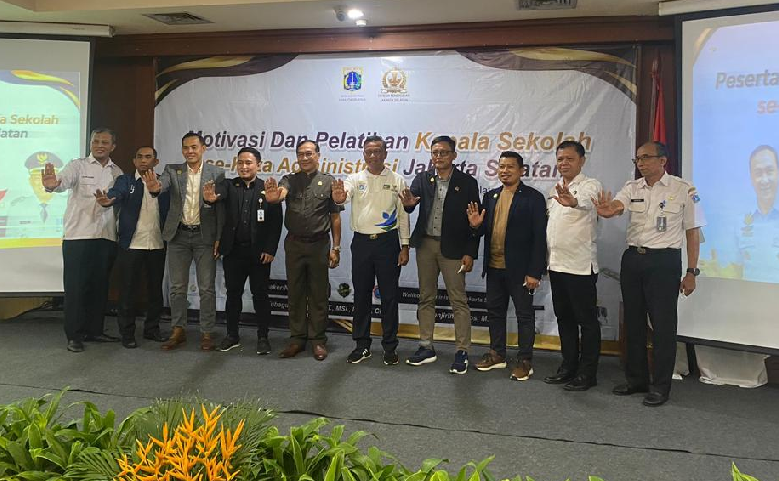 BNNK BERSIH Jaksel Gelar Giat Motivasi, Pelatihan Kepala SMA dan SMK se-Jaksel