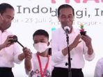 Presiden Jokowi Bermain Sulap di Depan Anak-anak Presiden Jokowi Bermain Sulap di Depan Anak-anak