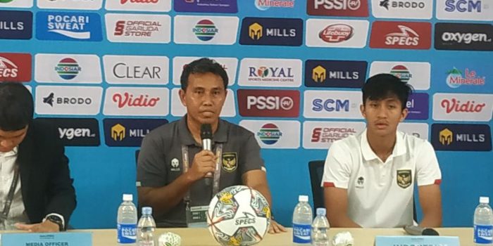 Pelatih Timnas U-17 Indonesia Konferensi Pers Setelah Kalah dari Malaysia
