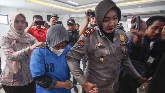 Siti Aisyah Nasution tersangku penipuan yang rugikan ratusan mahasiswa di Bogor