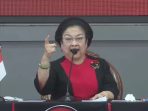 Megawati Saat Rakernas PDIP