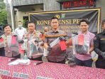 Foto: Konferensi pers pembunuhan ABG di Tangerang