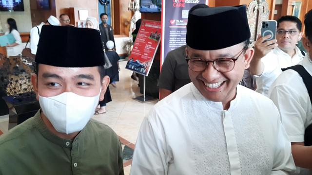 Gibran Raka dan Anies Baswedan