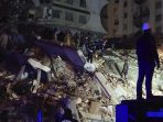 Sejumlah Bangunan di Turki Pasca Diguncang Gempa Magnitudo 7,4