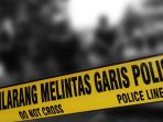 ilustrasi garis polisi