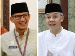 Sandiaga Uno (Kiri) Ganjar Pranowo (Kanan) Sandiaga Uno (Kiri) Ganjar Pranowo (Kanan)