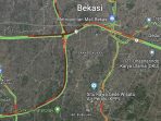 kemacetan di tol Bekasi pagi ini Jumat 14 April 2023