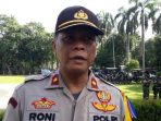 Kapolsek Pancoran Mas Kompol Roni Agus Wowor di Balaikota Depok, Jumat 21 Des 2018