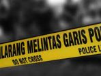 ilustrasi garis polisi