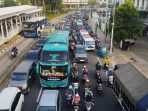 Penampakan Lalin di Daan Mogot Macet Pagi ini
