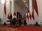 Putri Ariani bertemu dengan Jokowi di Istana