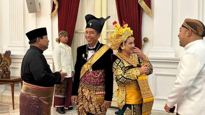 Momen akrab Prabowo, Jokowi hingga Kaesang