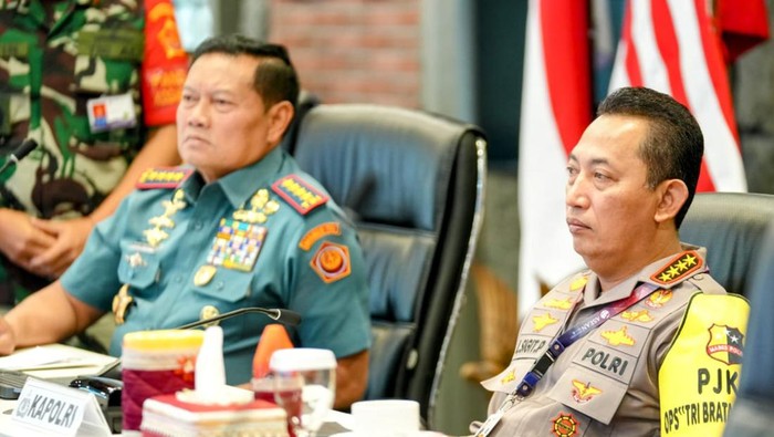 Panglima TNI dan Kapolri
