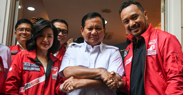 Elite PSI Bersama Prabowo