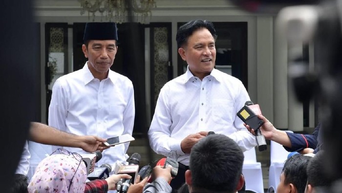 Jokowi dan Yusril Ihza Mahendra