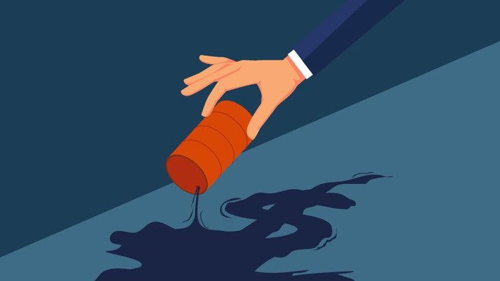 ilustrasi harga minyak dunia