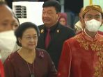 Foto Megawati bersama Gibran Rakabuming