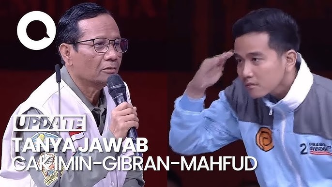 Mahfud MD dan Gibran Rakabuming Raka