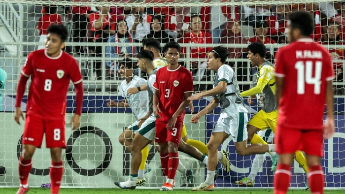 Timnas Indonesia takluk 1-2 dari Irak dalam laga perebutan peringkat ketiga Piala Asia U-23 2024