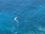 Kaisar terseret ombak pantai Bali