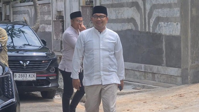 Ridwan Kamil saat acara bersama ulama di Rawamangun Jakarta Timur