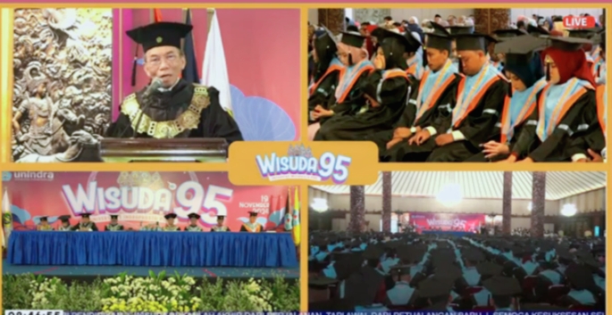 UNINDRA Laksanakan Wisuda Ke-95 di TMII