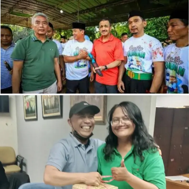 Pokja PWI Jaksel Bagi Daging Sapi Buat Anggotanya